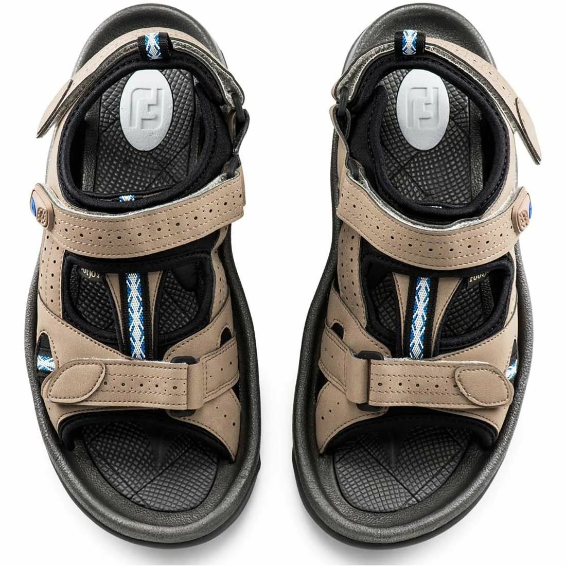 FootJoy Specialty Golf Sandal Dark Taupe 4 FootJoy Specialty Golf Sandal Dark Taupe - Image 4