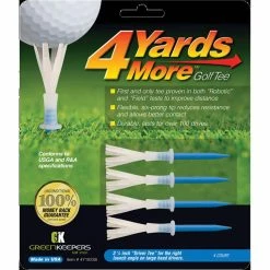 Green Keepers 4 Yards More Golf Tee -Cheap Golf Apparel Store 4yardsmore blue