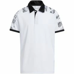 Adidas 2022 Boys Print Colorblock Polo