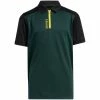 Adidas 2022 Boys Zip Golf Polo
