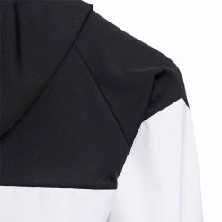Adidas 2022 Girls Anorak Jacket 5 Adidas 2022 Girls Anorak Jacket -Cheap Golf Apparel Store adidas 2022 girls anorak jacket black white detail itempicture
