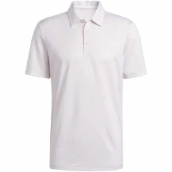 Adidas Ottoman Stripe Polo -Cheap Golf Apparel Store adidas 2022 ottoman stripe polo almost pink white itempicture