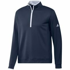 Adidas UPF Quarter Zip Pullover 7 Adidas UPF Quarter Zip Pullover -Cheap Golf Apparel Store adidas 2022 upf quarter zip pullover crew navy itempicture
