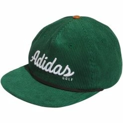 Adidas Cord Leather 5 Panel Hat 7 Adidas Cord Leather 5 Panel Hat -Cheap Golf Apparel Store adidas 2023 cord leather 5 panel hat dark green back itempicture
