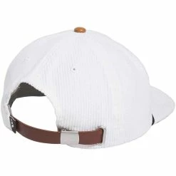 Adidas Cord Leather 5 Panel Hat 9 Adidas Cord Leather 5 Panel Hat -Cheap Golf Apparel Store adidas 2023 cord leather 5 panel hat white back itempicture