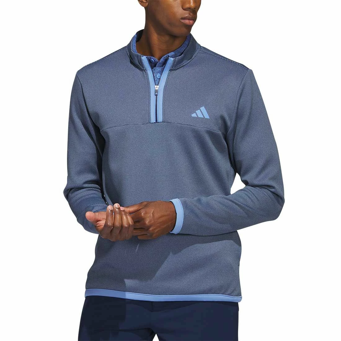 Adidas Microdot Quarter Zip Pullover 1 Adidas Microdot Quarter Zip Pullover