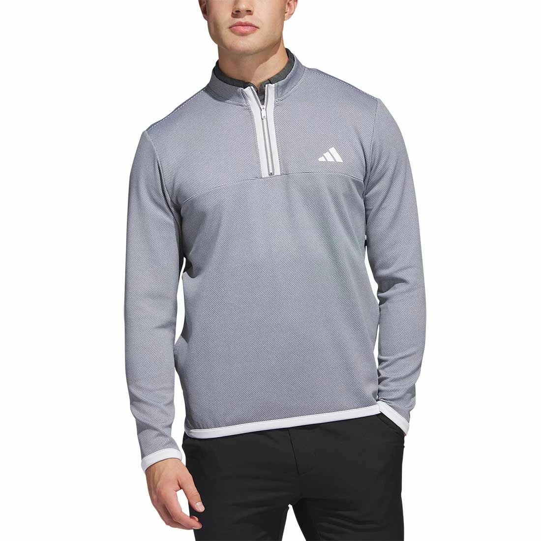 Adidas Microdot Quarter Zip Pullover 2 Adidas Microdot Quarter Zip Pullover - Image 2