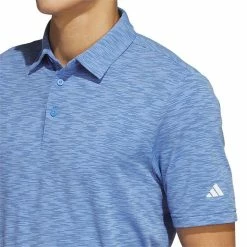 Adidas Spacedye Polo -Cheap Golf Apparel Store adidas 2023 spacedye polo blue fusion detail2 itempicture