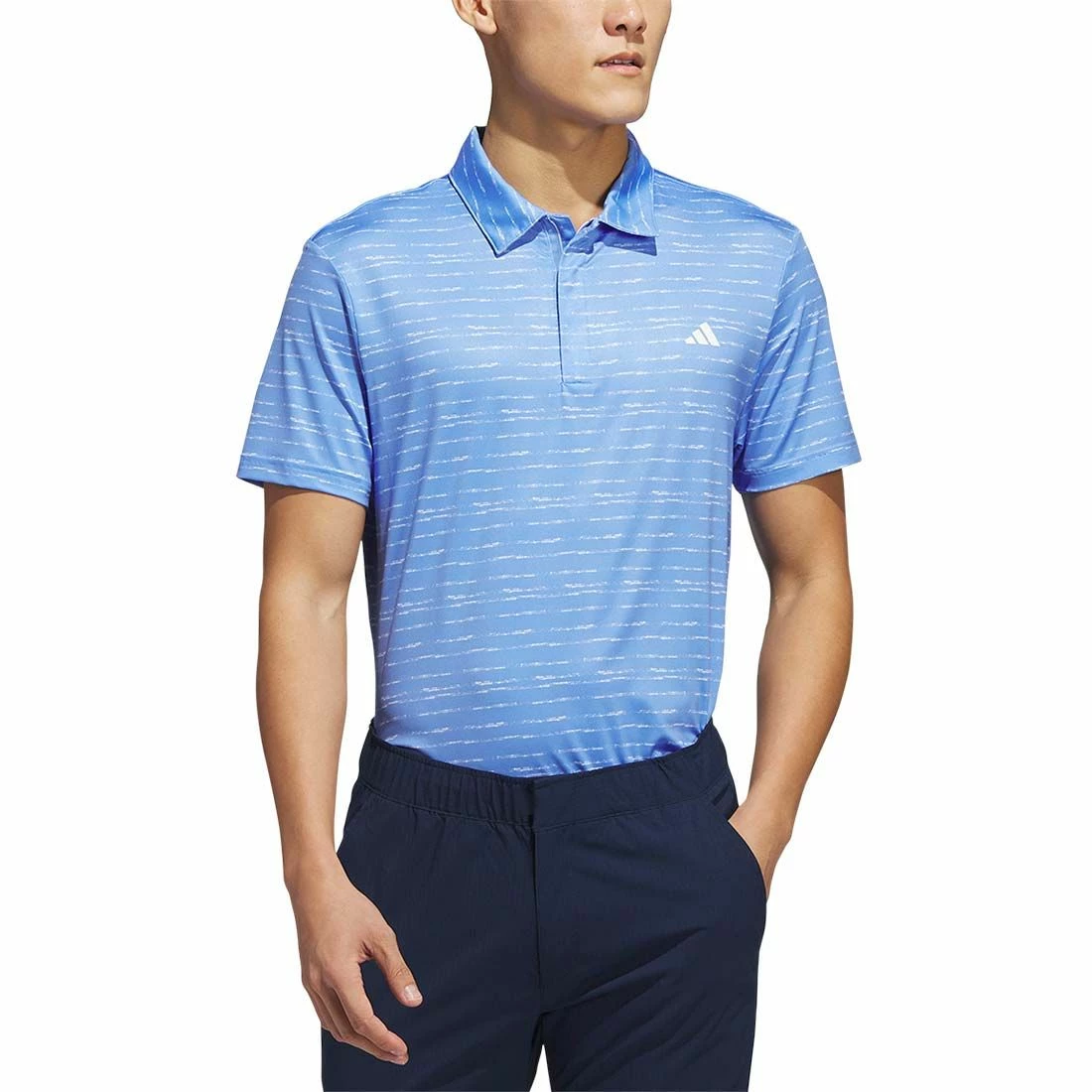 Adidas Stripe Zipper Polo 2 Adidas Stripe Zipper Polo - Image 2