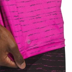 Adidas Stripe Zipper Polo 11 Adidas Stripe Zipper Polo -Cheap Golf Apparel Store adidas 2023 stripe zipper polo lucid fuchsia detail1 itempicture