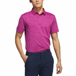 Adidas Textured Jacquard Polo -Cheap Golf Apparel Store adidas 2023 textured jacquard polo lucid fuchsia itempicture