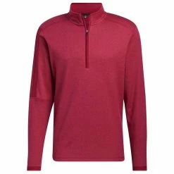 Adidas 3-Stripe Quarter Zip Layering 13 Adidas 3-Stripe Quarter Zip Layering -Cheap Golf Apparel Store adidas 3 stripe quarter zip layering legacy burgundy itempicture