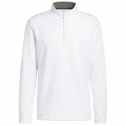 Adidas Club Quarter Zip Pullover 11 Adidas Club Quarter Zip Pullover -Cheap Golf Apparel Store adidas club quarter zip pullover white itempicture