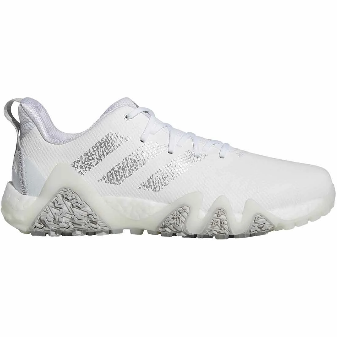 Adidas Codechaos 22 Golf Shoes White/Silver/Grey Two 1 Adidas Codechaos 22 Golf Shoes White/Silver/Grey Two