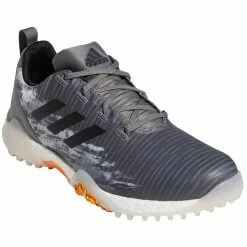 Adidas Codechaos Golf Shoes Grey Four/Black/Orange Rush -Cheap Golf Apparel Store adidas codechaos golf shoes grey four black orange rush toe itempicture