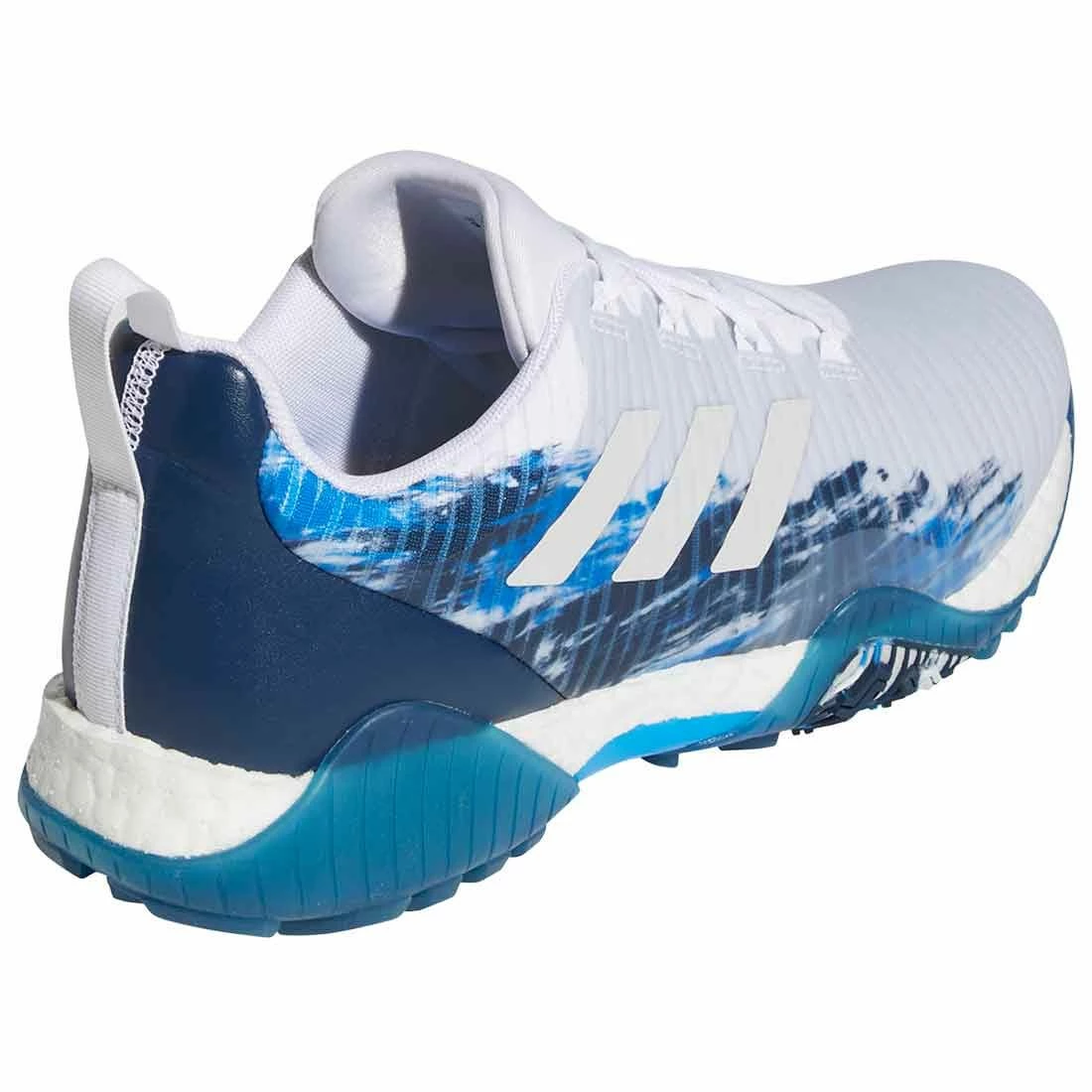 Adidas Codechaos Golf Shoes White/Grey One/Crew Navy 4 Adidas Codechaos Golf Shoes White/Grey One/Crew Navy - Image 4