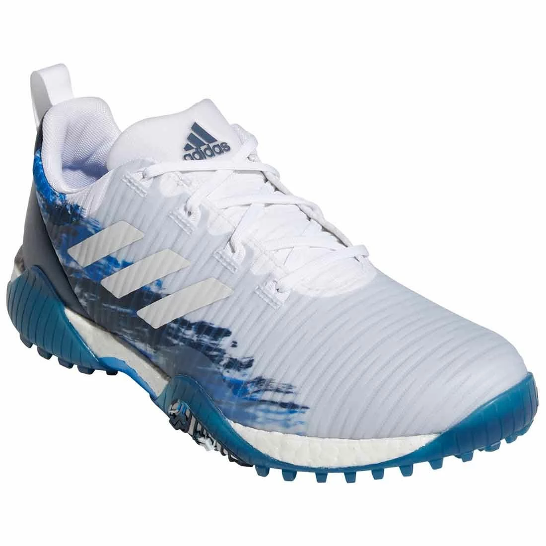 Adidas Codechaos Golf Shoes White/Grey One/Crew Navy 3 Adidas Codechaos Golf Shoes White/Grey One/Crew Navy - Image 3