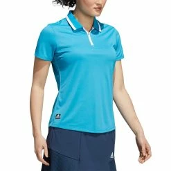 Adidas F21 Women's Equipment Short Sleeve Polo 7 Adidas F21 Women's Equipment Short Sleeve Polo -Cheap Golf Apparel Store adidas f21 womens equipement short sleeve polo sonic aqua model itempicture