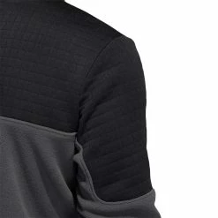 Adidas DWR Block Quarter Zip 11 Adidas DWR Block Quarter Zip -Cheap Golf Apparel Store adidas fw22 dwr block quarter zip black grey six back detail itempicture