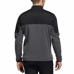 Adidas DWR Block Quarter Zip 9 Adidas DWR Block Quarter Zip -Cheap Golf Apparel Store adidas fw22 dwr block quarter zip black grey six back itempicture