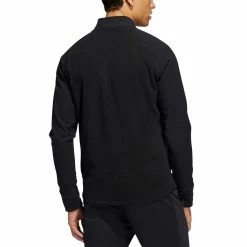 Adidas Statement Jacket -Cheap Golf Apparel Store adidas fw22 statement jacket black back itempicture