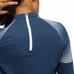 Adidas FW22 Women's COLD.RDY Long Sleeve Mock -Cheap Golf Apparel Store adidas fw22 womens cold rdy long sleeve mock crew navy detail itempicture