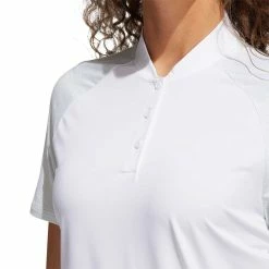 Adidas FW22 Women's Ultimate365 Printed Polo 8 Adidas FW22 Women's Ultimate365 Printed Polo -Cheap Golf Apparel Store adidas fw22 womens ultimate365 printed polo white detail itempicture