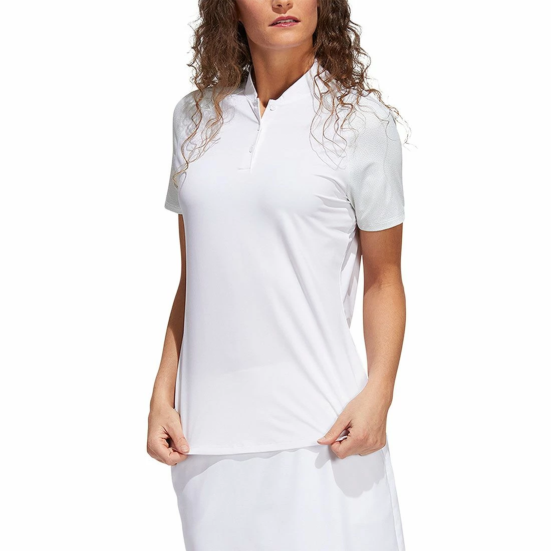 Adidas FW22 Women's Ultimate365 Printed Polo 2 Adidas FW22 Women's Ultimate365 Printed Polo - Image 2
