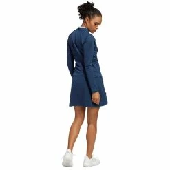 Adidas Women's Warp Knit Golf Dress 7 Adidas Women's Warp Knit Golf Dress -Cheap Golf Apparel Store adidas fw22 womens warp knit golf dress crew navy back itempicture