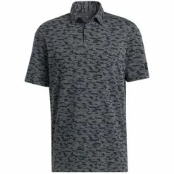 Adidas Go To Camo Print Polo 11 Adidas Go To Camo Print Polo -Cheap Golf Apparel Store adidas go to camo print polo black front itempicture