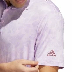 Adidas Prisma Print Polo -Cheap Golf Apparel Store adidas prisma print polo bliss lilac detail itempicture