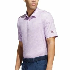 Adidas Prisma Print Polo -Cheap Golf Apparel Store adidas prisma print polo bliss lilac itempicture