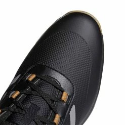 Adidas S2G Mid-Cut Golf Shoes Black -Cheap Golf Apparel Store adidas s2g mid cut golf shoes black toe detail itempicture