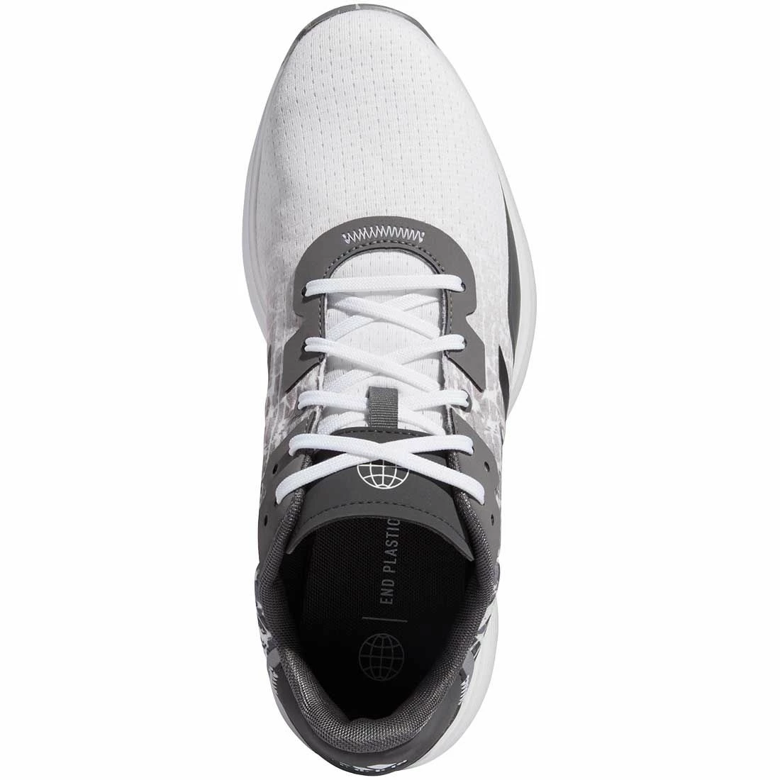 Adidas S2G Spikeless Golf Shoes White/Grey Three/Grey Two 5 Adidas S2G Spikeless Golf Shoes White/Grey Three/Grey Two - Image 5