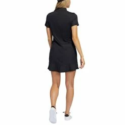 Adidas Women's Frill Dress 6 Adidas Women's Frill Dress -Cheap Golf Apparel Store adidas ss22 womens frill dress black back itempicture