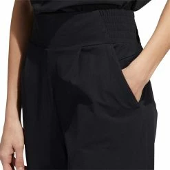 Adidas Women's Go-To Pants 7 Adidas Women's Go-To Pants -Cheap Golf Apparel Store adidas ss22 womens go to pants black side detail itempicture