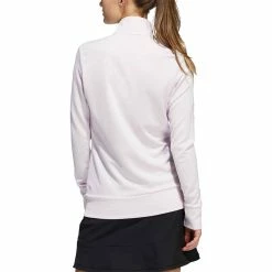 Adidas Women's Textured Full Zip Jacket 17 Adidas Women's Textured Full Zip Jacket -Cheap Golf Apparel Store adidas ss22 womens textured full zip jacket almost pink back itempicture