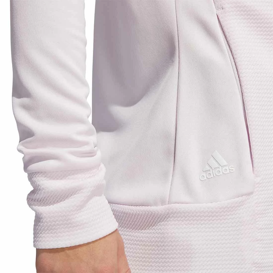 Adidas Women's Textured Full Zip Jacket 7 Adidas Women's Textured Full Zip Jacket - Image 7