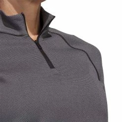 Adidas Women's Quarter Zip Pullover 9 Adidas Women's Quarter Zip Pullover -Cheap Golf Apparel Store adidas ss23 womens quarter zip pullover black detail1 itempicture