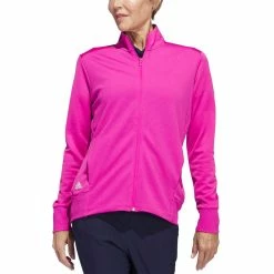 Adidas Women's Textured Full Zip Jacket 23 Adidas Women's Textured Full Zip Jacket -Cheap Golf Apparel Store adidas ss23 womens textured full zip jacket lucid fuchsia model itempicture