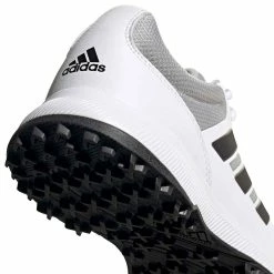 Adidas Tech Response SL Golf Shoes White/Black -Cheap Golf Apparel Store adidas tech response sl golf shoes white black heel detail itempicture
