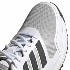 Adidas Tech Response SL Golf Shoes White/Black -Cheap Golf Apparel Store adidas tech response sl golf shoes white black toe detail itempicture