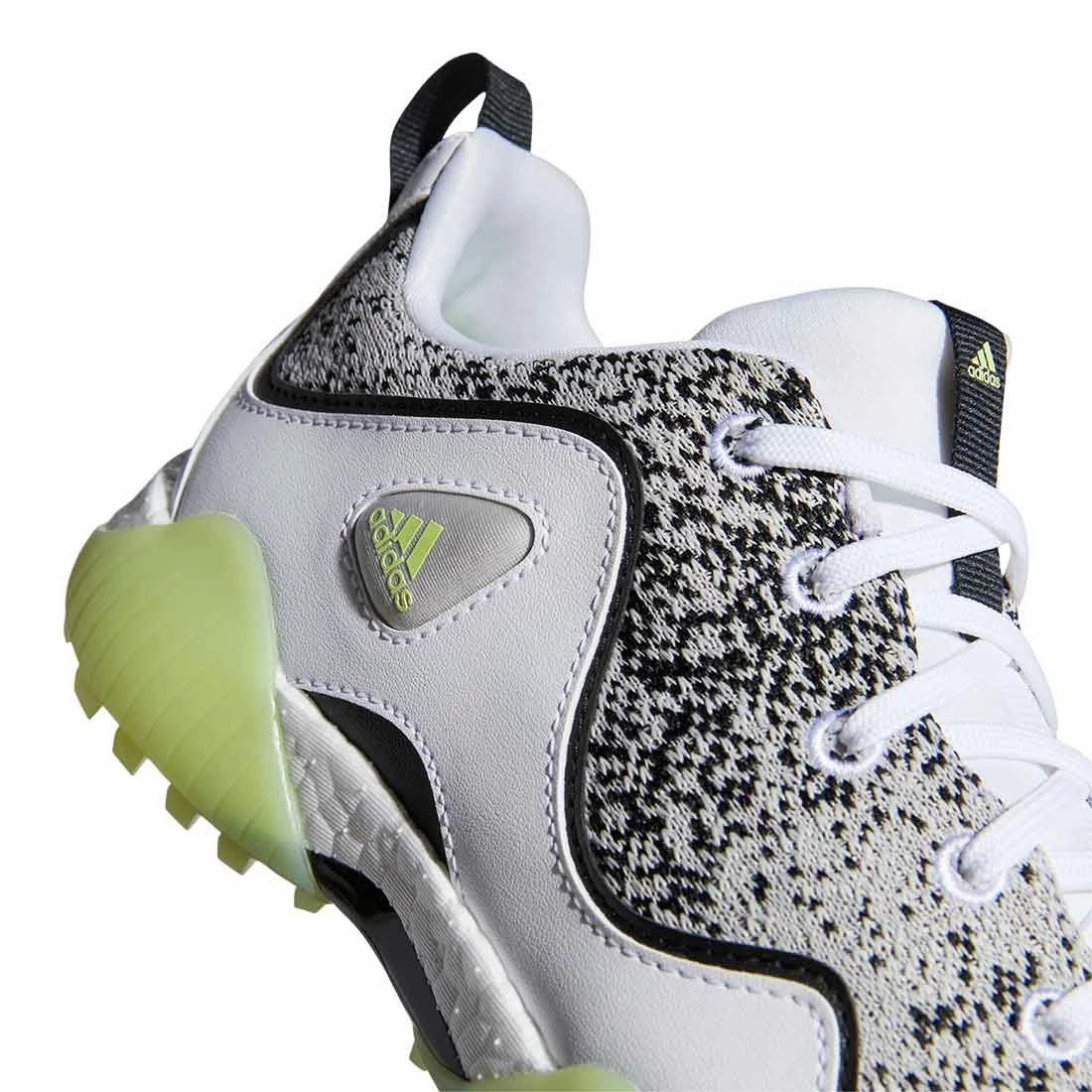 Adidas Women's Codechaos 21 Golf Shoes Grey One/Black/Pulse Lime 6 Adidas Women's Codechaos 21 Golf Shoes Grey One/Black/Pulse Lime - Image 6