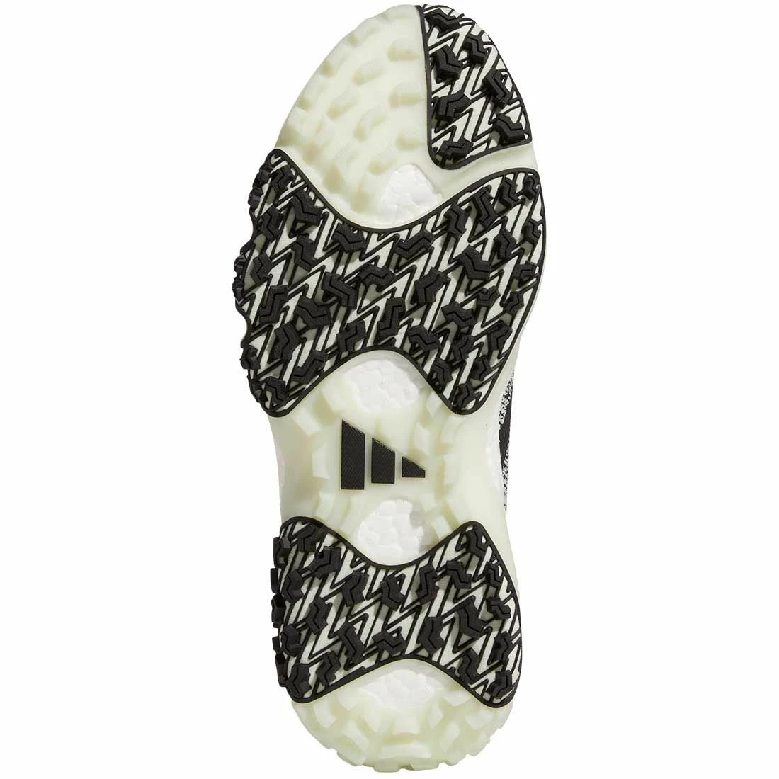 Adidas Women's Codechaos 22 BOA Golf Shoes Black/Linen Green/Dark Silver 2 Adidas Women's Codechaos 22 BOA Golf Shoes Black/Linen Green/Dark Silver - Image 2