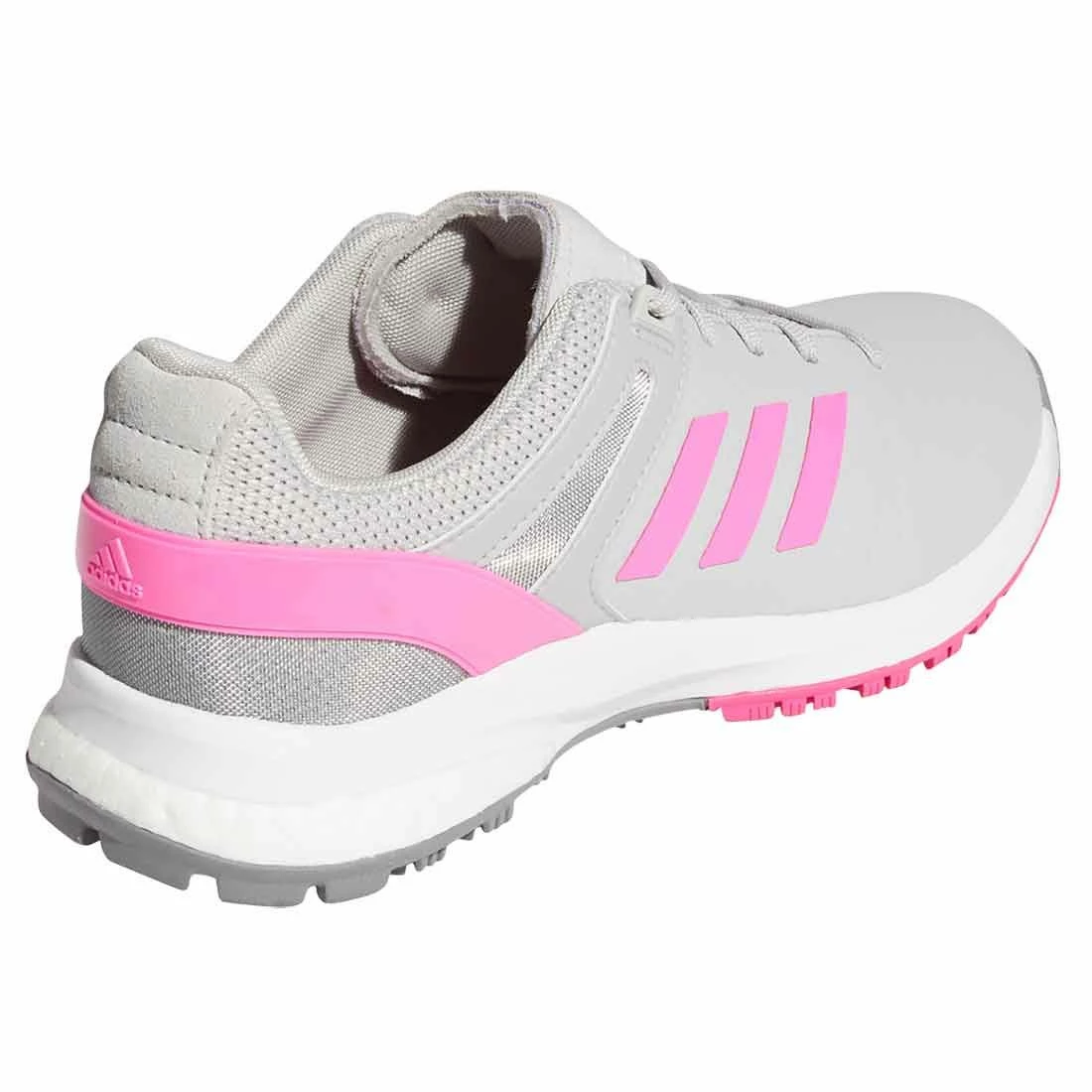 Adidas Women's EQT Spikeless Golf Shoes Grey/Scream Pink 4 Adidas Women's EQT Spikeless Golf Shoes Grey/Scream Pink - Image 4