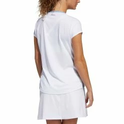 Adidas FW21 Women's Primeblue Heat.RDY Polo -Cheap Golf Apparel Store adidas womens fw21 primeblue heat rdy polo ambient sky back itempicture