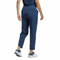Adidas Women's Go-To Commuter Pants -Cheap Golf Apparel Store adidas womens go to commuter pants crew navy back on model itempicture