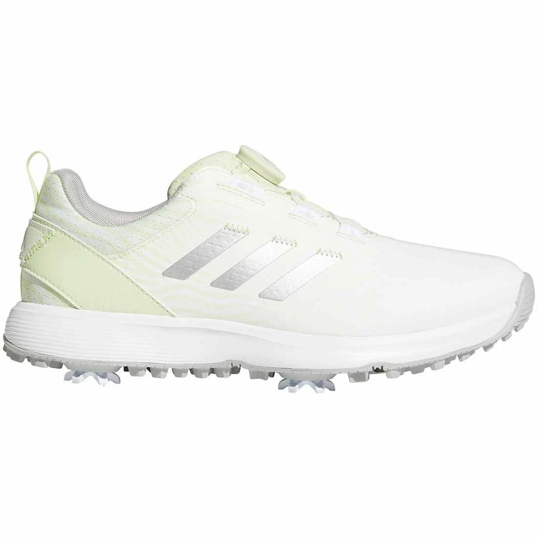 Adidas Women's S2G BOA Golf Shoes Almost Lime/Silver/White 1 Adidas Women's S2G BOA Golf Shoes Almost Lime/Silver/White
