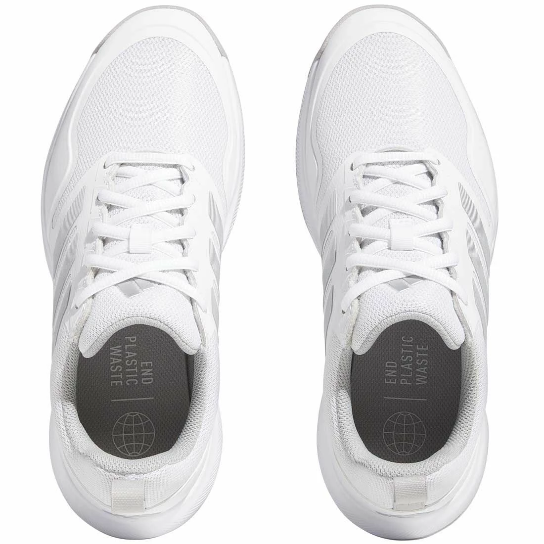 Adidas Women's Tech Response 3.0 SL Golf Shoes White/Grey Two/Silver 5 Adidas Women's Tech Response 3.0 SL Golf Shoes White/Grey Two/Silver - Image 5
