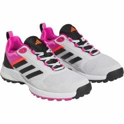 Adidas Women's Zoysia Golf Shoes Dash Grey/Black/Lucid Fuchsia -Cheap Golf Apparel Store adidas womens zoysia golf shoes dash grey hp2156 front itempicture